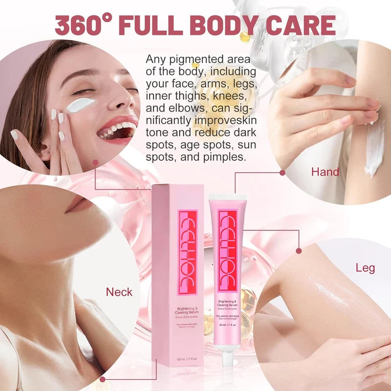 EELHOE Brightening Serum with Niacinamide, Glutathione & Vitamin C – Dark Spot & Uneven Skin Tone Care