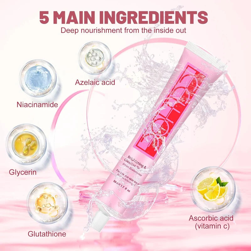 EELHOE Brightening Serum with Niacinamide, Glutathione & Vitamin C – Dark Spot & Uneven Skin Tone Care