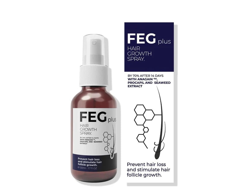 FEG Plus Hair Growth Spray – Scalp Care & Hair Strengthening Treatment