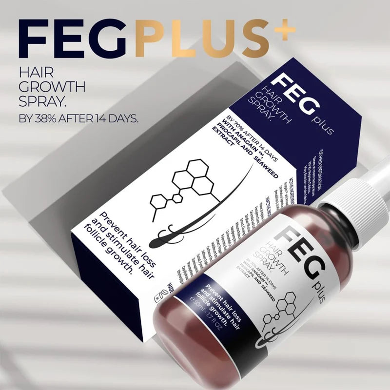 FEG Plus Hair Growth Spray – Scalp Care & Hair Strengthening Treatment
