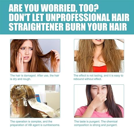 Hair Straightening Cream – Smoothing & Frizz Control Treatment