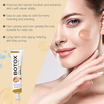 Bee Venom Eye Cream – Anti-Wrinkle & Firming Eye Treatment, Botox-Like Smoothing Effect