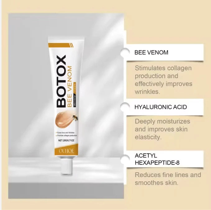 Bee Venom Eye Cream – Anti-Wrinkle & Firming Eye Treatment, Botox-Like Smoothing Effect
