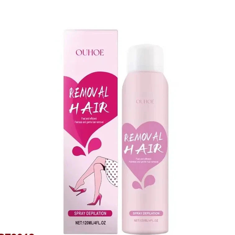 OUHOE Hair Removal Spray – Fast & Easy Hair Remover for Smooth Skin