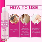 OUHOE Hair Removal Spray – Fast & Easy Hair Remover for Smooth Skin