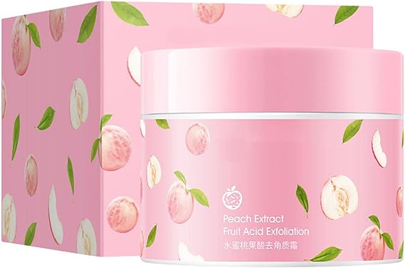 Peach Extract Exfoliating Face Gel – Gentle Fruit Acid Scrub for Bright, Smooth & Radiant Skin