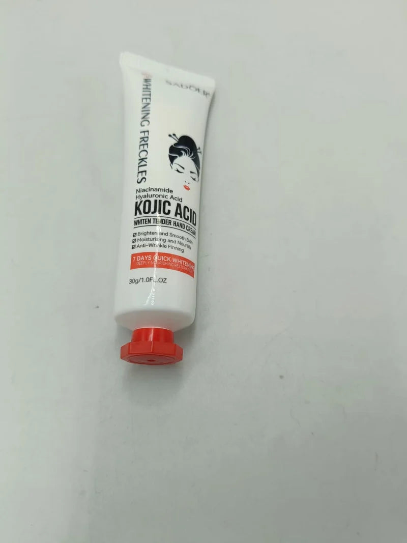 SADOER Kojic Acid Hand Cream for Dry Skin – Deep Moisturizing Hand Repair Cream for Soft, Smooth & Hydrated Hands