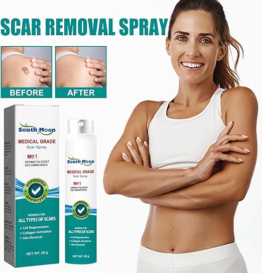 South Moon Scar Spray – Scar Care & Skin Repair Spray