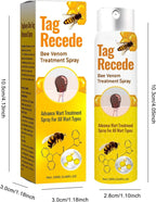 Tag Recede Bee Venom Repair Spray – Skin Tag & Wart Removal Treatment with Bee Venom, Botanical Extracts & Skin Repair Formula