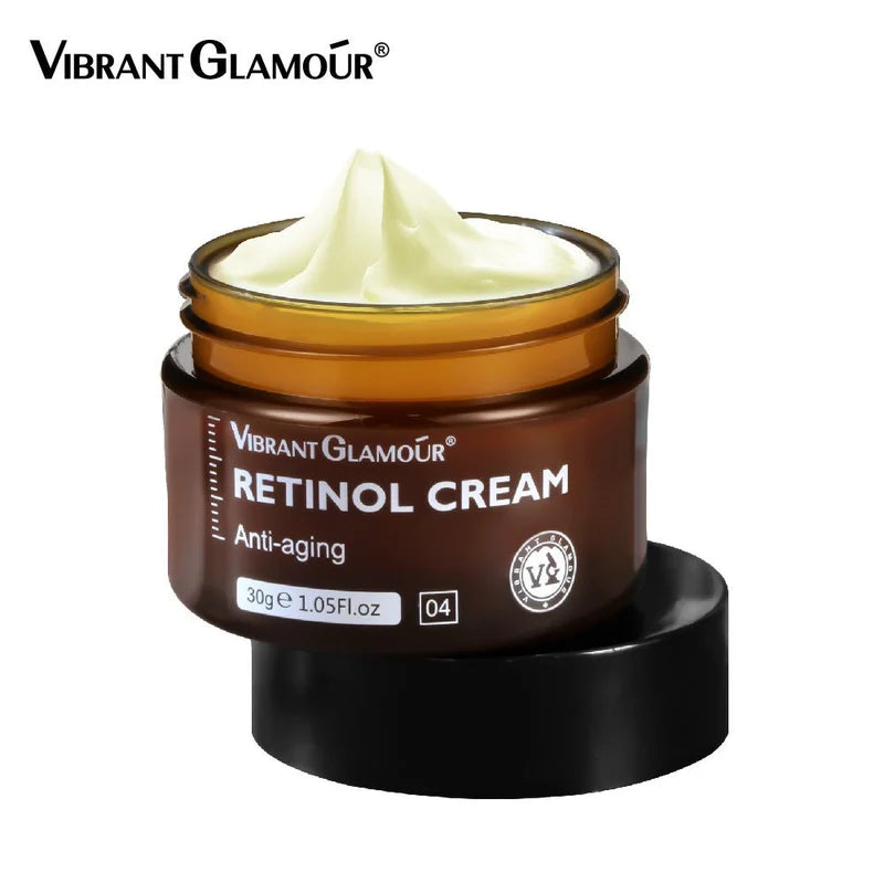 Vibrant Glamour Retinol Cream 30g – Anti-Aging Moisturizer for Wrinkles, Fine Lines & Skin Renewal